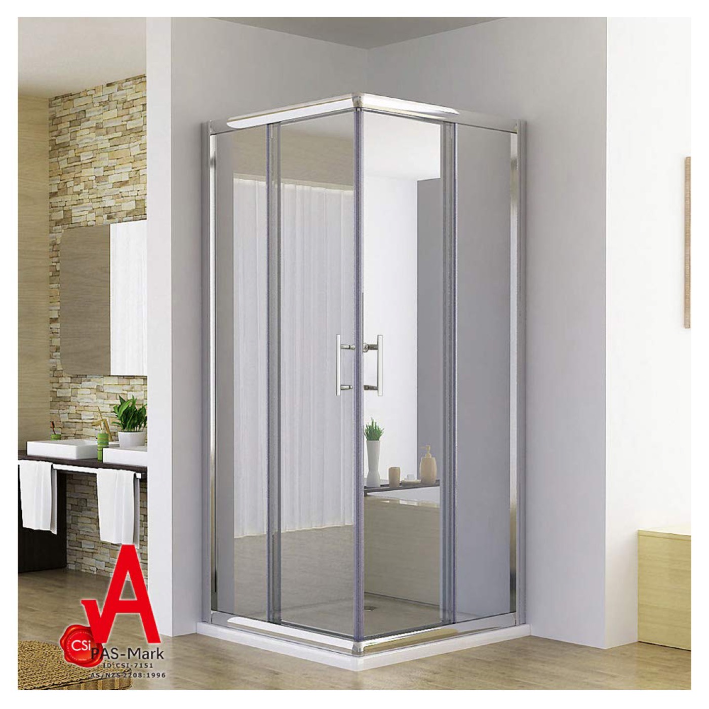 Shower screen enclosure 01