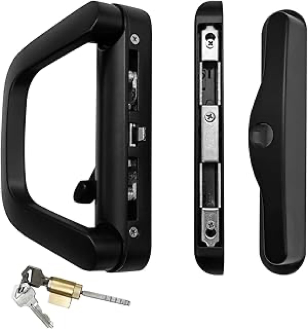 Sliding glass door handle 03