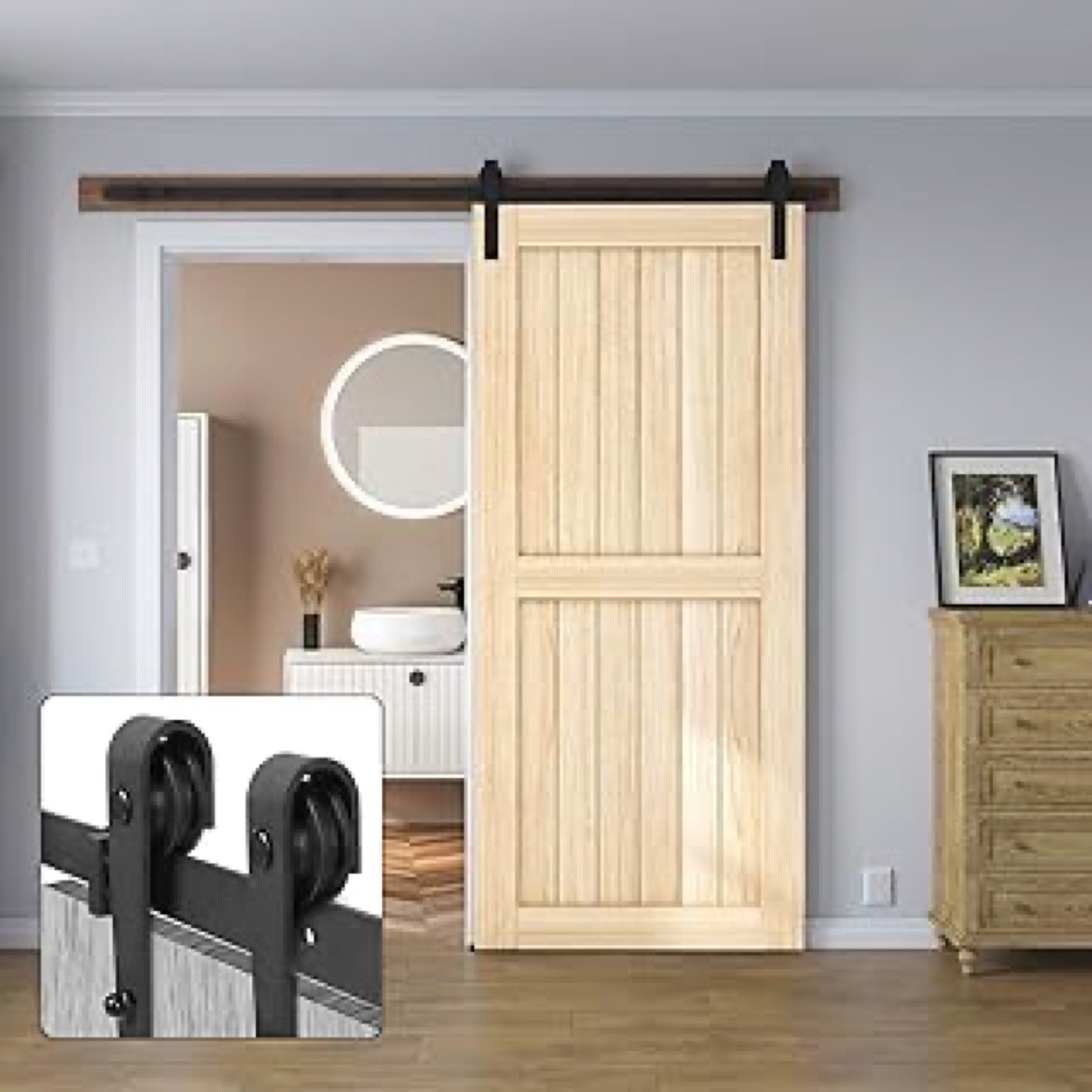 Barn Door Hardware Kit 03